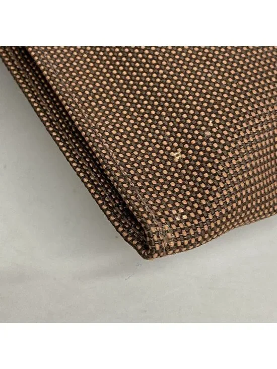 Hermes Shoulder Bag Her Line Pochette Canvas Brown - Picture 6 of 8